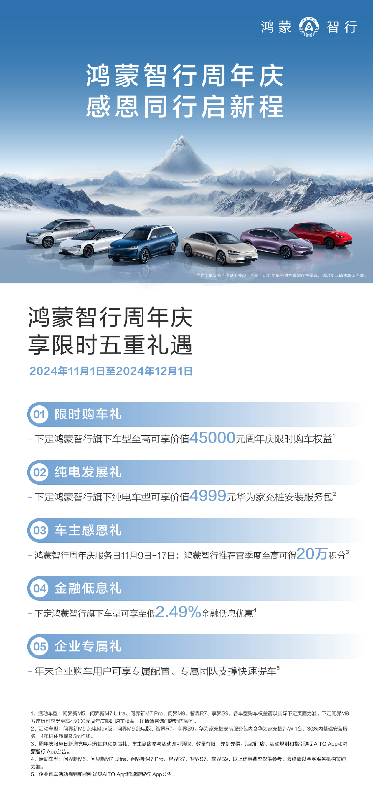 11月買車選什么？問界新M5實力出眾還可享45999元福利