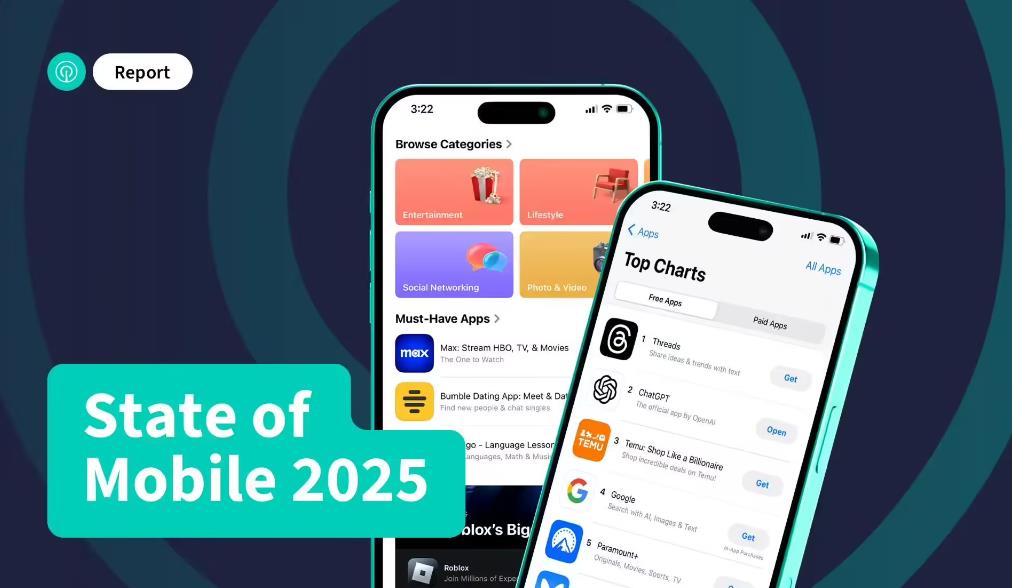 Sensor Tower發(fā)布2025移動市場報告：手游復蘇，AI應用崛起