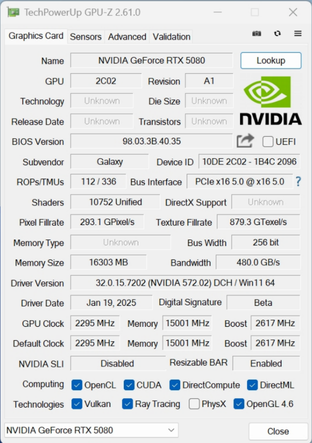 DLSS 4攜手影馳 GeForce RTX 5080 魔刃，解封性能超越上代卡皇！