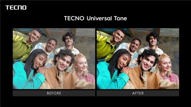 TECNO Universal Tone 重磅升級：多膚色色卡與算法雙突破，引領包容性移動影像技術革新