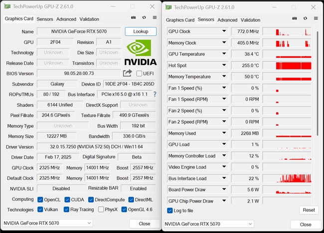 黑科技小鋼炮！影馳RTX 5070金屬大師OC實測