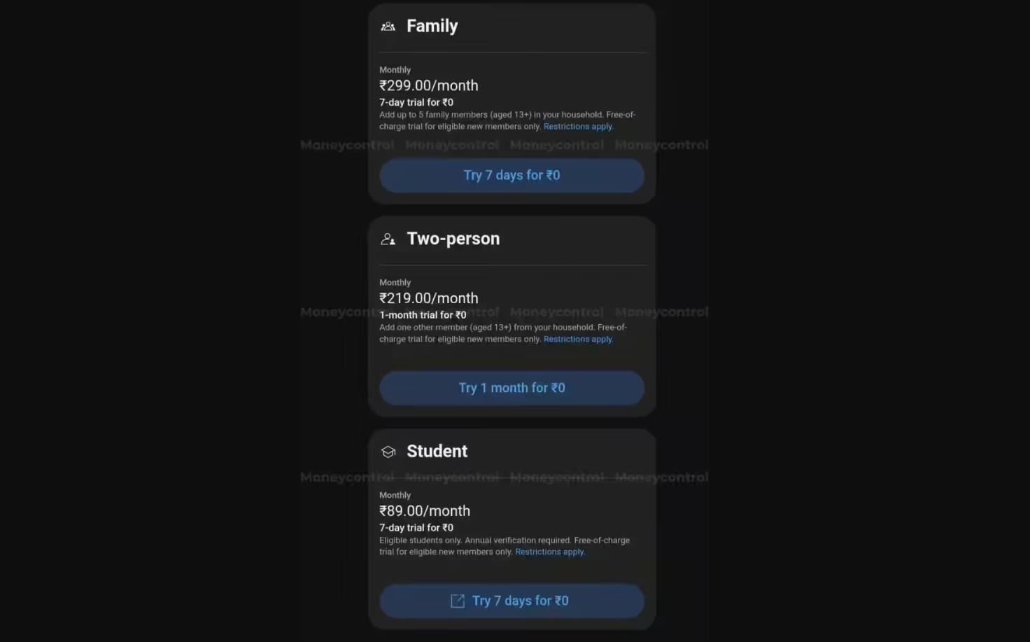 YouTube Premium雙人套餐來了 印度等四地用戶可享半價(jià)訂閱優(yōu)惠