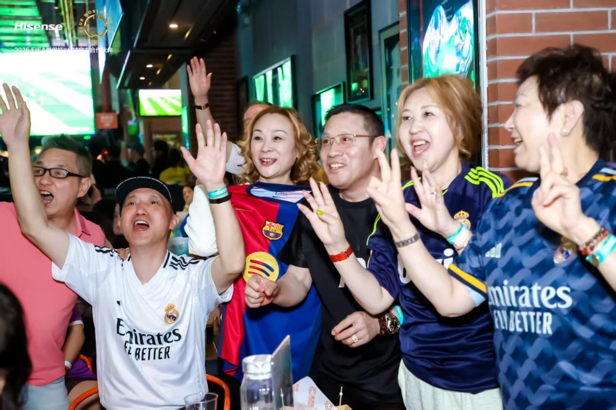 海信“滿分家電”燃爆德比之夜世俱杯看球神器賦能觀賽新體驗(yàn)