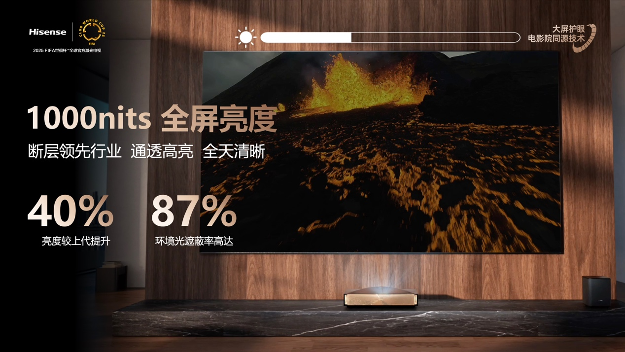 海信激光電視探索X1系列發(fā)布  打造全天候影院級(jí)畫質(zhì)
