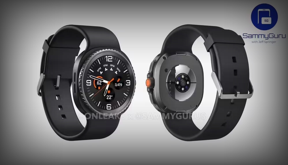 三星GalaxyWatch8Classic外觀曝光：采用獨特"方圓形"框架