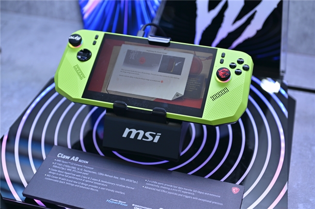 微星筆記本精彩Computex 2025：體驗創(chuàng)新合作、CLAW新品進化
