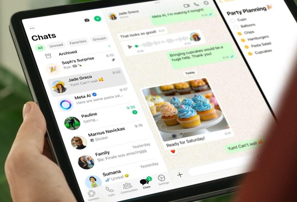 ?WhatsApp正式登陸iPad：多任務協(xié)同與隱私保護成亮點