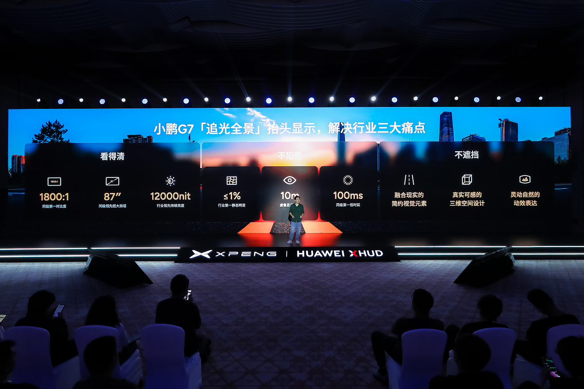 小鵬聯(lián)手華為造出世界最好的AR-HUD   重構(gòu)車載顯示技術(shù)新標(biāo)準(zhǔn)