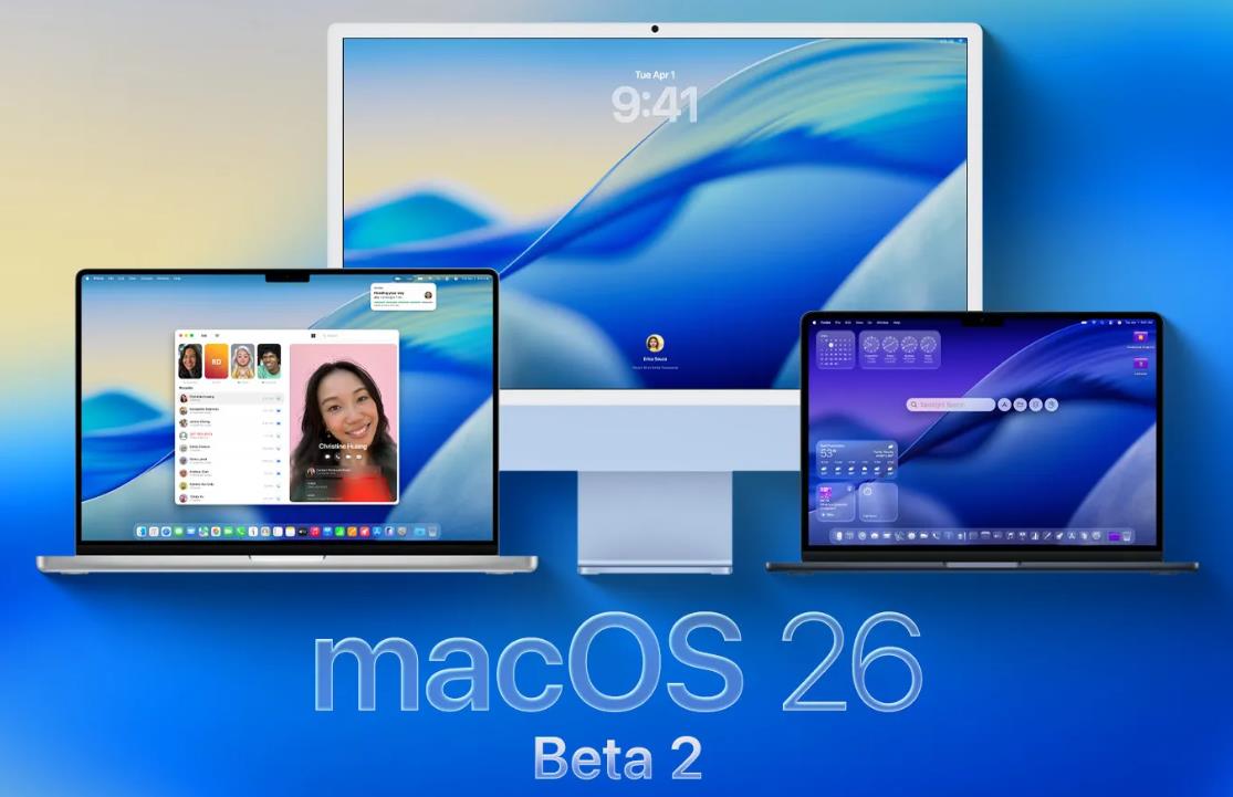 蘋果macOS 26 Beta 2更新：Finder圖標(biāo)復(fù)刻經(jīng)典，菜單欄新增背景選項(xiàng)