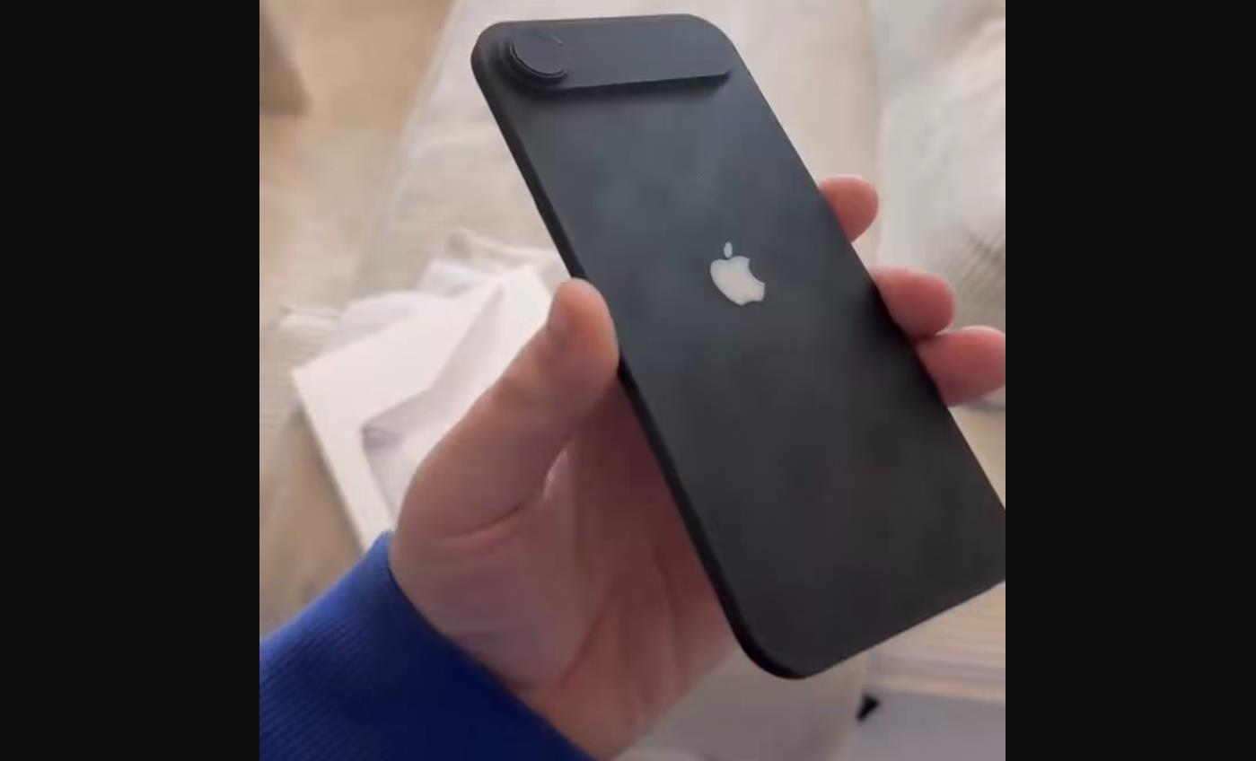 蘋果iPhone 17 Air機模上手：最薄處僅5.5毫米